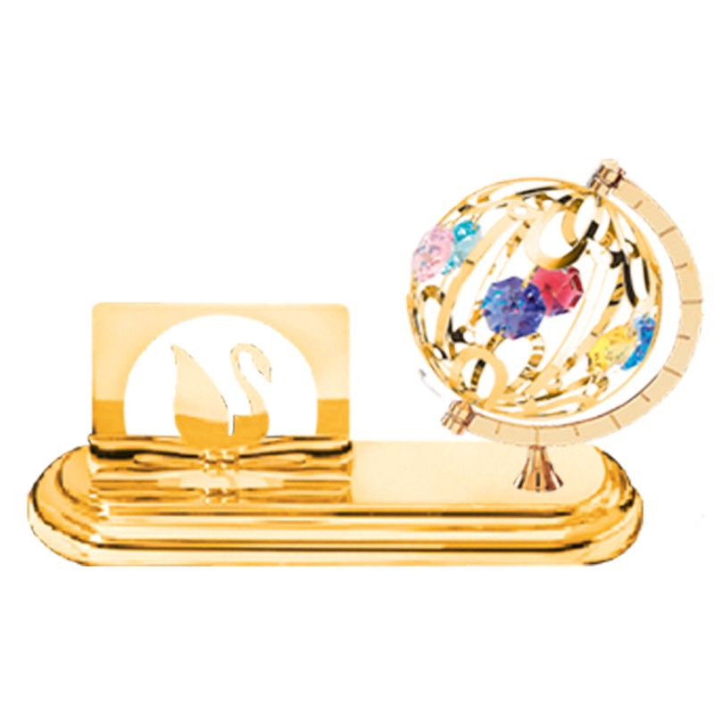Luxurious Gold Plated Maccaron w/ Swarovski Elements Knob Handle